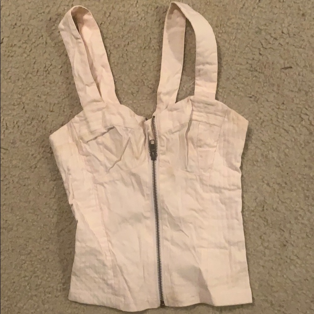 Vintage HM pink corset